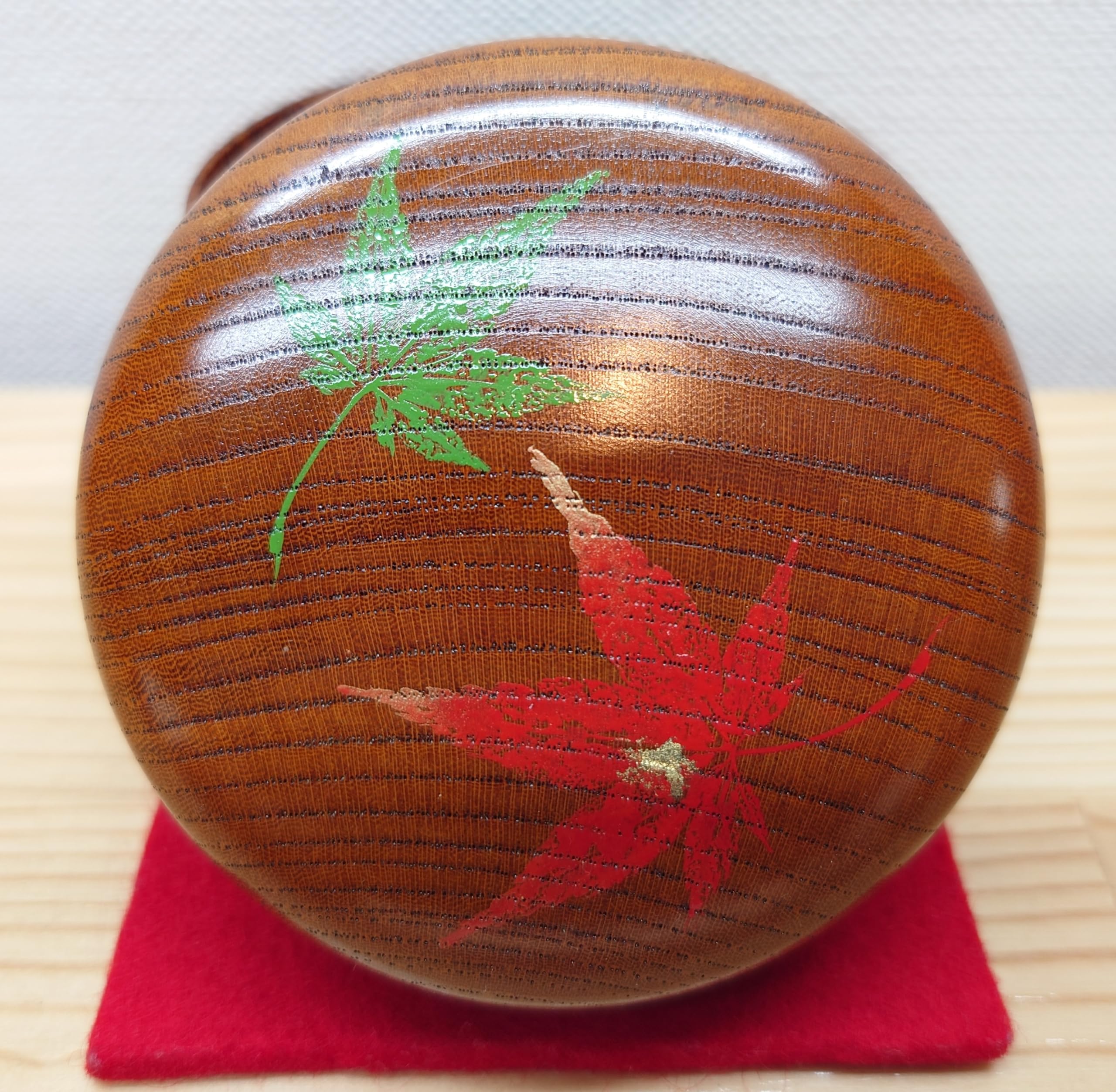 Amazon｜【逢絢亭】茶道具 棗 平棗 欅（けやき）材 摺漆（すりうるし